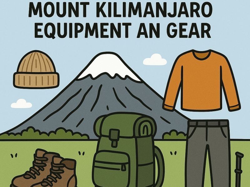 Mt. Kilimanjaro Equipment & Gears